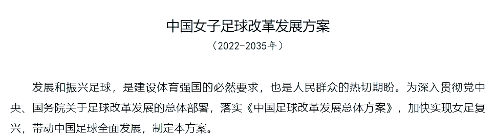 -体育新闻焦点：中国女足未来展望分析的简单介绍
